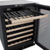 MLWC124SG01A Marvel 24" Single Zone Wine Refrigerator with Wine Cradle and Glass Door - Stainless Steel - Image 2