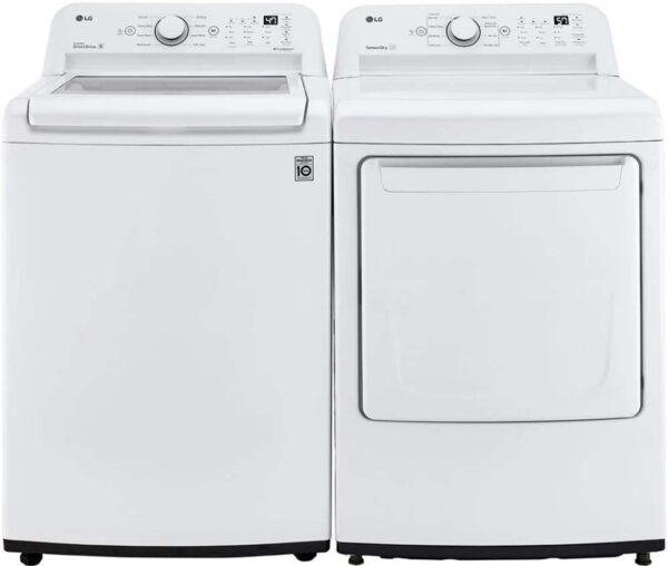 PACKAGE LG70WE - LG Appliance Laundry Package - Top Load Washer with Electric Dryer - White