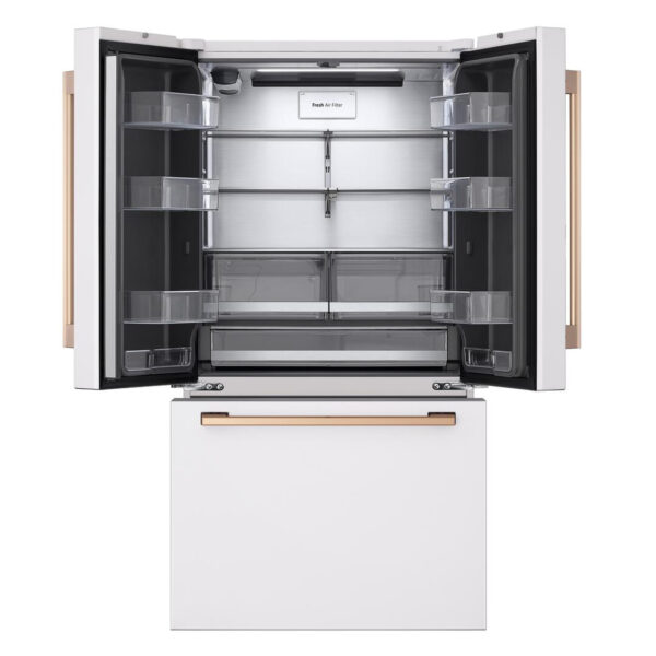 SRFB27W3 LG Studio 36" 26.5 cu. ft. Counter Depth 3 Door French Door Refrigerator - Essence White - Image 8