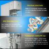 Kolice Commercial Frozen Yogurt Gelato Ice Cream Blending Machine,Swirl Ice Cream Machine - Image 6