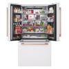 SRFB27W3 LG Studio 36" 26.5 cu. ft. Counter Depth 3 Door French Door Refrigerator - Essence White - Image 7