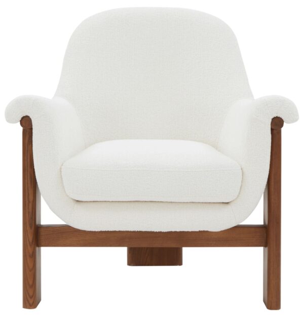 Sylvana Boucle Accent Chair - Image 4