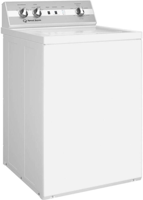 TC5003WN Speed Queen 26" Classic Top Load Washer 3.2 cu. ft. with Balance Technology and Durable Stainless Steel Tub - White - Image 3