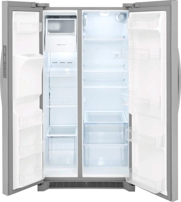 FRSS2623AS Frigidaire 36" 25.6 cu. ft. Side by Side Refrigerator with External Water Dispenser - Stainless Steel - Image 7