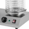 Commercial Hot Dog Machine, 110V Bun Warmer Machine Hot Dog Steamer Hotdog Machine with Bun Warmer Hot Dog Warmer Independent Dual Control for Home, Fried Chicken Restaurants, Snack Bars - Image 4