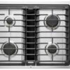 JGD3430GS JennAir 30" Euro-Style Gas Downdraft Cooktop 4 Burners - Stainless Steel