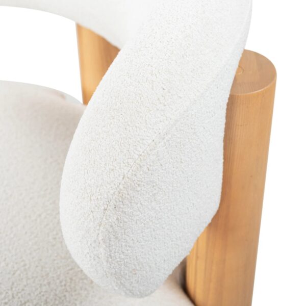 Eduardo Boucle Accent Chair - Image 3