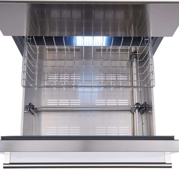 FWCDR662824S Forno 24" Dual Zone Wine Cooler with 108 Bottle Capacity - Stainless Steel - Image 4