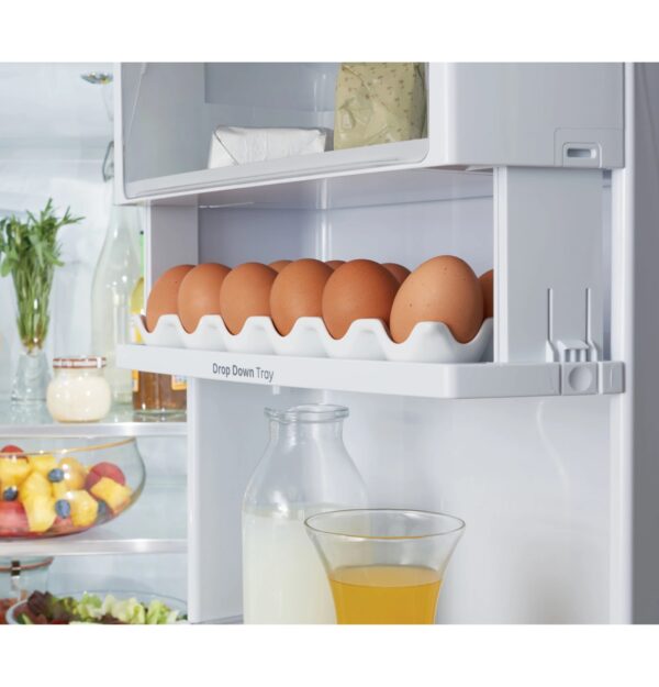 Package CAFEMW2 - Cafe Appliance Package - 4 Piece Appliance Package with Electric Range - Matte White with Brushed Bronze Hardware - Image 4