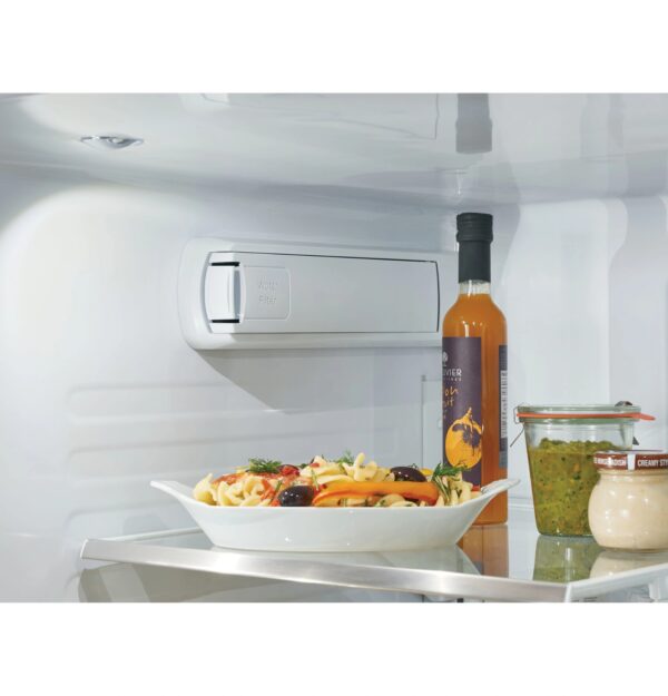 Package CAFEMW2 - Cafe Appliance Package - 4 Piece Appliance Package with Electric Range - Matte White with Brushed Bronze Hardware - Image 3