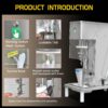 Kolice Commercial Frozen Yogurt Gelato Ice Cream Blending Machine,Swirl Ice Cream Machine - Image 4