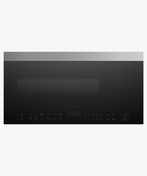 MOH30SB1 Fisher & Paykel 30" Over the Range Microwave with 10 Cooking Modes - Black