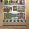 ZDBI240HII Monogram 24" Beverage Center - Custom Panel