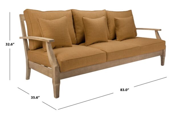 Martinique Wood Patio Sofa - Image 2