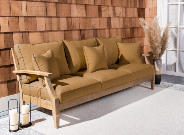 Martinique Wood Patio Sofa - Image 20
