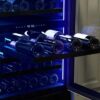 PRW24C02CPG Zephyr Presrv 24" Dual Zone Wine Cooler with Touch Controls and Reversible Hinge - Custom Panel - Image 5