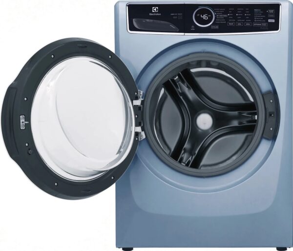 ELFW7437AG Electrolux 27" Front Load Washer 4.5 cu. ft. with Reversible Door and 7 Wash Cycles - Glacier Blue - Image 3