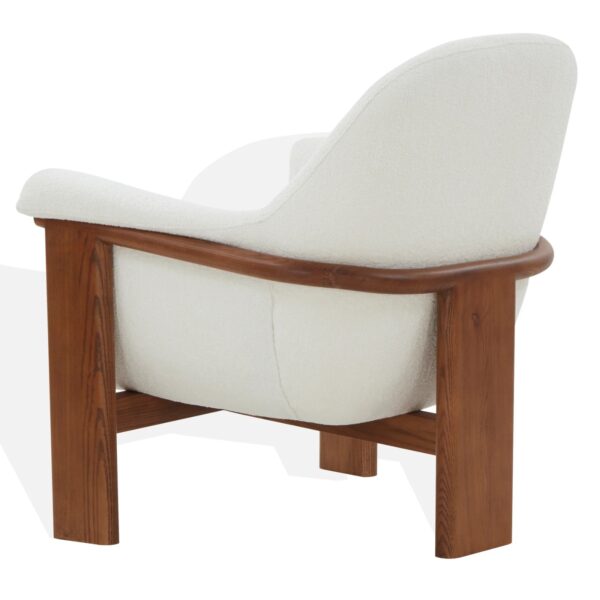 Sylvana Boucle Accent Chair - Image 3