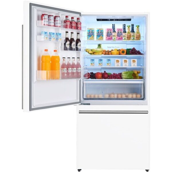 FFFFD178631WHT Forno Espresso Milano 31" 17.2 cu.ft Bottom Mount Refrigerator - Left Hinge - White - Image 6