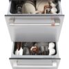 CDD420P2TS1 Cafe 24" Top Control Double Drawer Dishwasher with Knock to Pause - 49 dBA - Stainless Steel with Brushed Stainless Steel Handles - Image 7