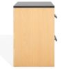 Abbianna Black Marble Top Nightstand - Image 10
