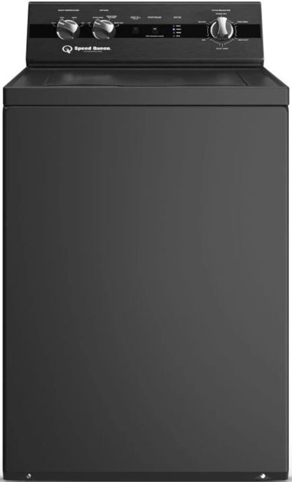 TC5003BN Speed Queen 26" Classic Top Load Washer 3.2 cu. ft. with Balance Technology and Durable Stainless Steel Tub - Matte Black - Image 4