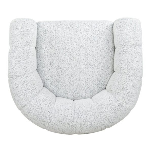 Demetri Boucle Swivel Chair - Image 5
