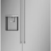 ZISS360DNSS Monogram 36" Built-In Side-by-Side Refrigerator with LED Lighting and WiFi Connect - Stainless Steel
