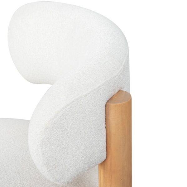 Eduardo Boucle Accent Chair - Image 4