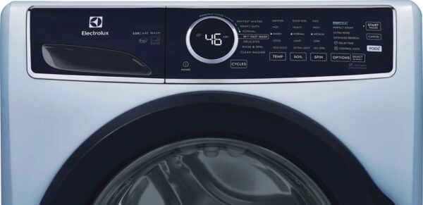 ELFW7437AG Electrolux 27" Front Load Washer 4.5 cu. ft. with Reversible Door and 7 Wash Cycles - Glacier Blue - Image 5