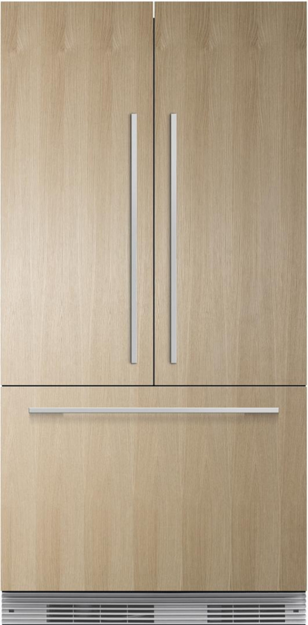RS36A72J1N Fisher & Paykel 36" ActiveSmart French Door Built-in Refrigerator - 72" Tall - Custom Panel