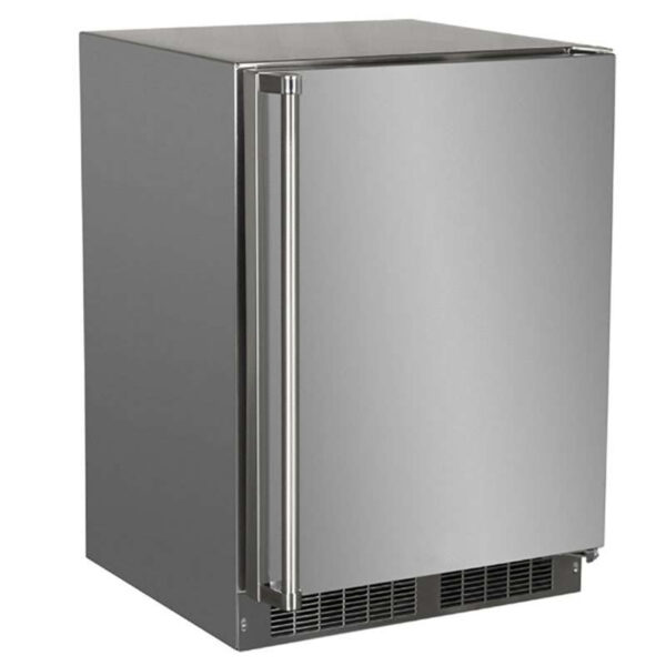 MORF224SS31A Marvel 24" Outdoor Refrigerator Freezer with Optional Ice Maker - Stainless Steel