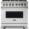 VDR5366BSS Viking 36" Dual Fuel Range with 6 Sealed Burners 5 Series - Stainless Steel